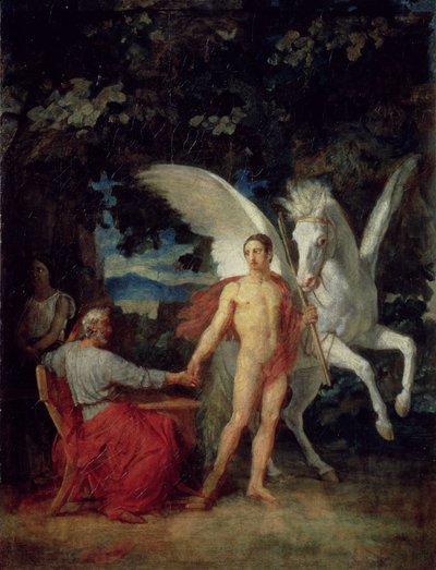 Bellerophon Leaving to Fight the Chimera, 1829 by Aleksandr Andreevich Ivanov